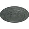 Ekena Millwork Oldham Ceiling Medallion (Fits Canopies up to 8 5/8"), 18"OD x 1 1/4"P, Athenian Green Crackle CM18OLAGC - alternate 2